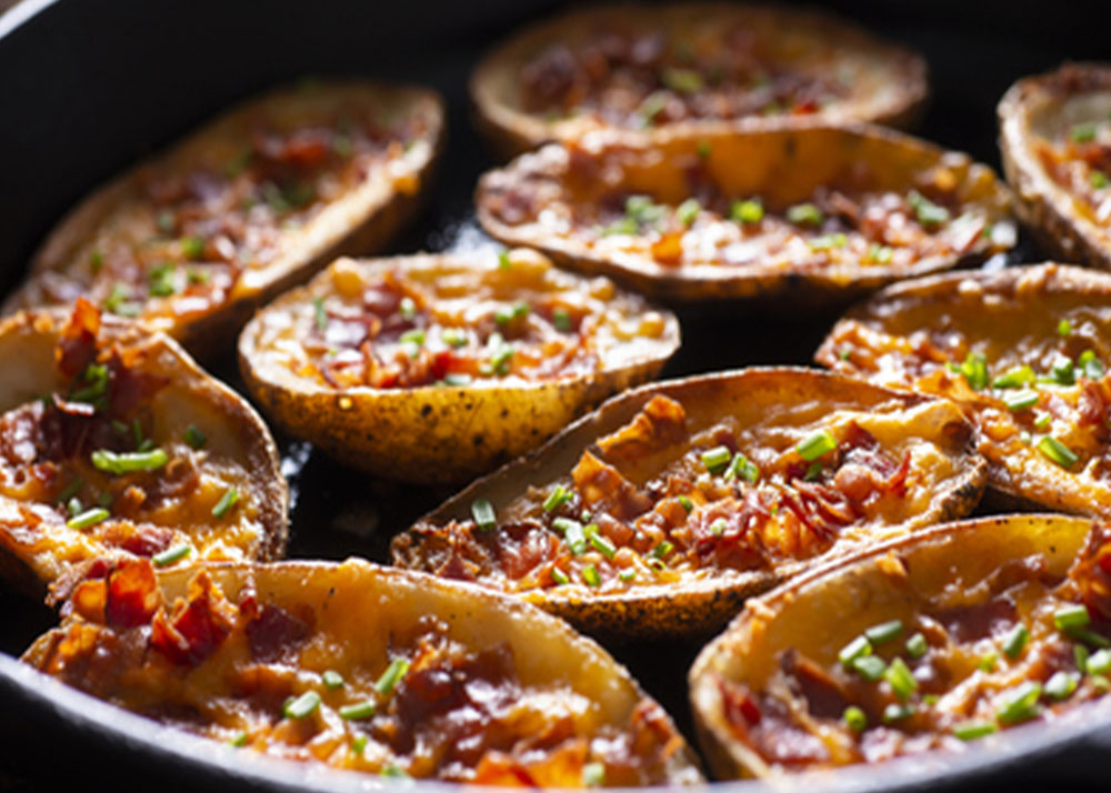 Decadent Potato Skins