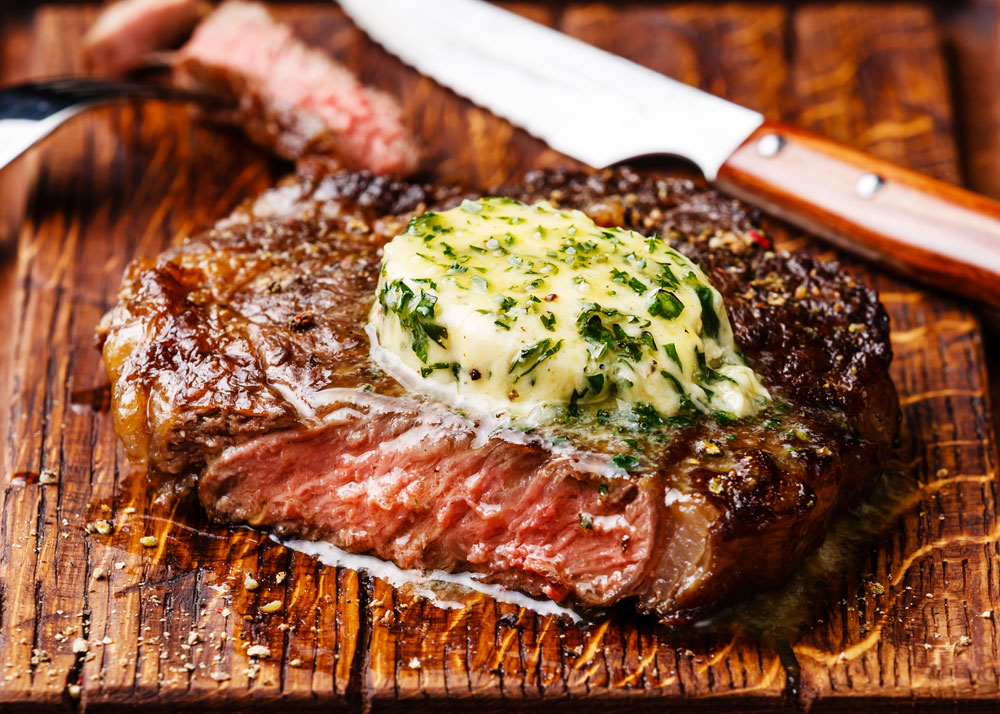 Chateaubriand with Herb Butter