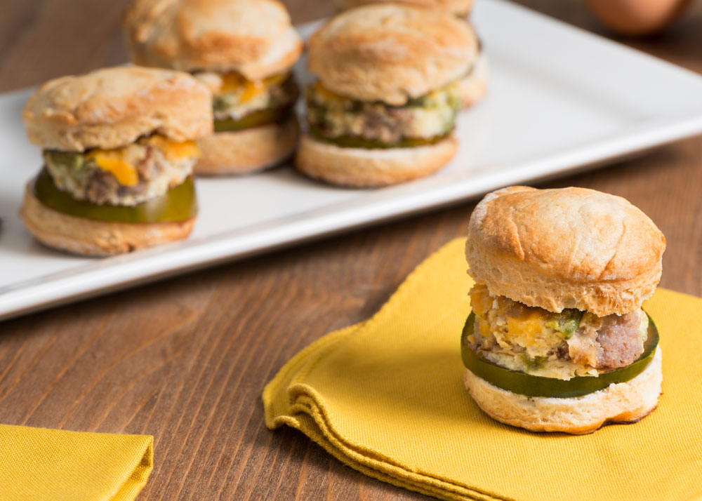 Mini Frittata Sandwiches